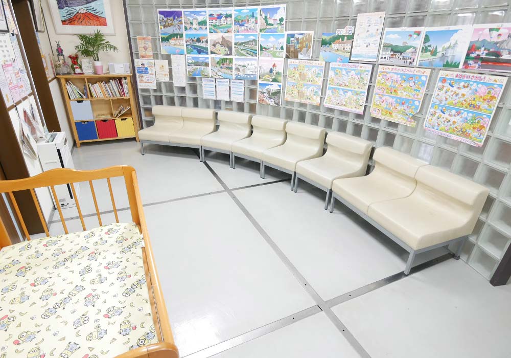 キッズスペース・おむつ交換台
